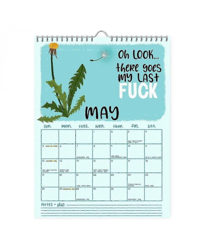 C’est reparti calendrier 2025, calendrier drôle 2025 planificateur, calendrier mural de planification de nouveauté [...]