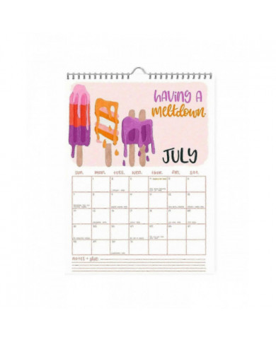 C’est reparti calendrier 2025, calendrier drôle 2025 planificateur, calendrier mural de planification de nouveauté [...]