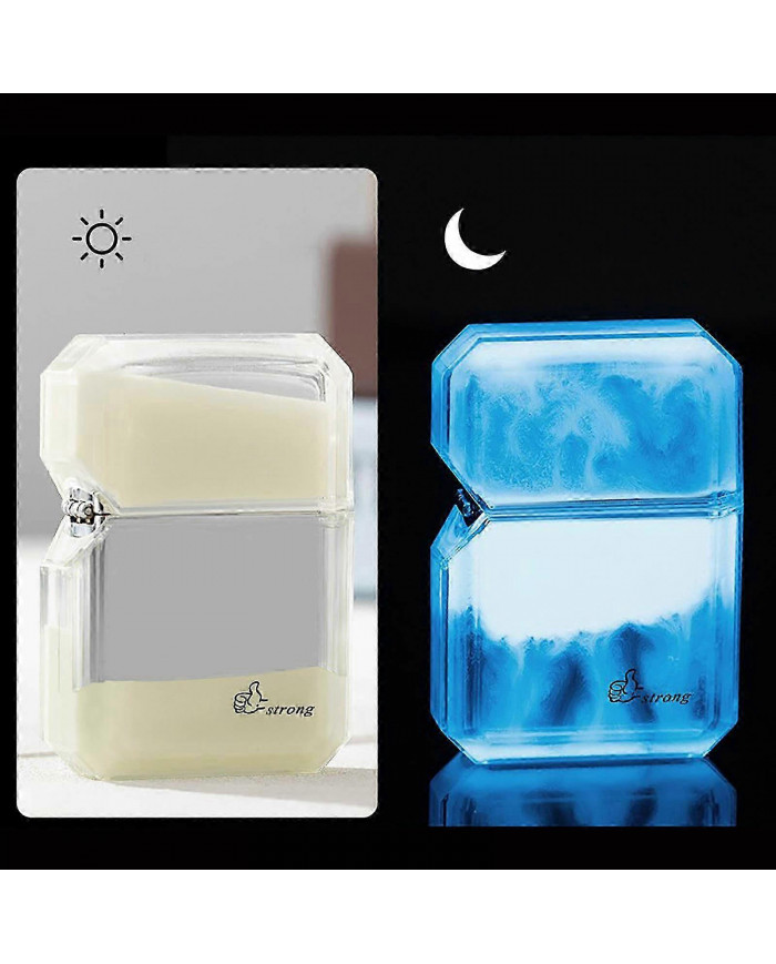 Briquet coupe-vent Cool Fluorescent Color Quicksables, cadeau surprise 5 ml