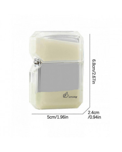 Briquet coupe-vent Cool Fluorescent Color Quicksables, cadeau surprise 5 ml