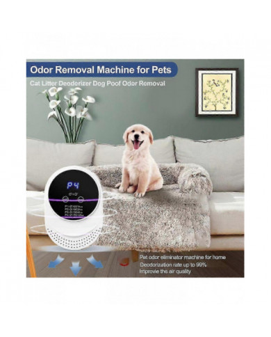 Éliminateur d’odeurs pour ioniseurs d’air d’élimination des odeurs fortes pour la maison, les animaux domestiques, [...]