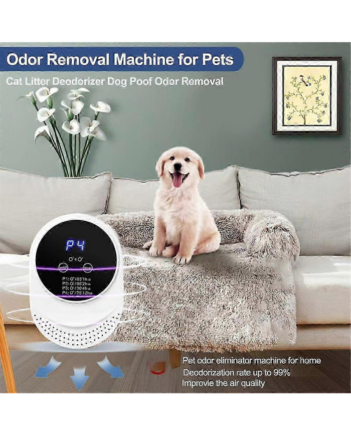 Éliminateur d’odeurs pour ioniseurs d’air d’élimination des odeurs fortes pour la maison, les animaux domestiques, [...]