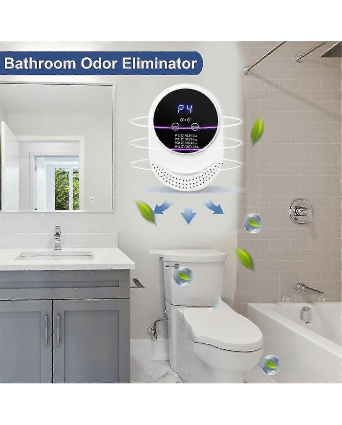 Éliminateur d’odeurs pour ioniseurs d’air d’élimination des odeurs fortes pour la maison, les animaux domestiques, [...]