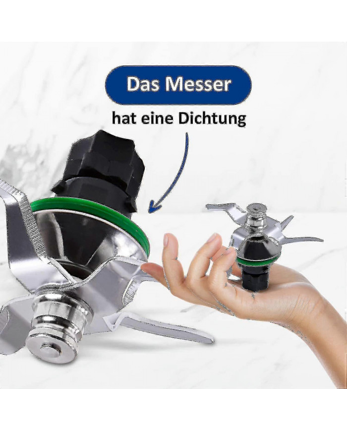 Couteau Pour Thermomix Tm5 Lame Pour Robot Thermomix Vorwerk Tm5, Pièce Détachée Et Accessoire De Rechange