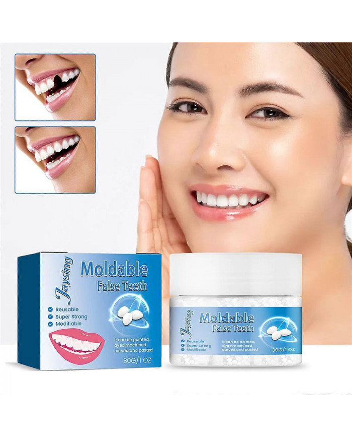 Dents Fortes Réparation Dentaire Ciment Dentaire Permanent Caries Remplissage Kit Fausses Dents