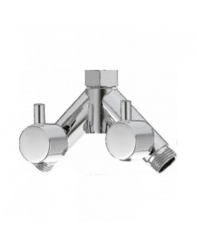 (meilleur) Vanne de dérivation en laiton Vanne d’arrêt de douche 2 voies Y Splitter 1/2 pouce pour tuyau de douche [...]