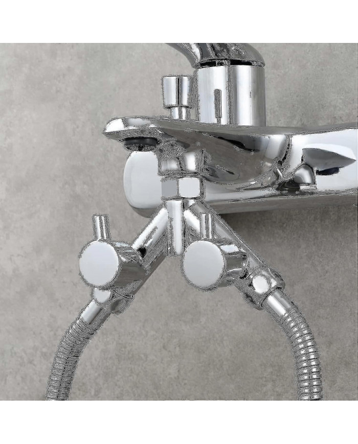 (meilleur) Vanne de dérivation en laiton Vanne d’arrêt de douche 2 voies Y Splitter 1/2 pouce pour tuyau de douche [...]