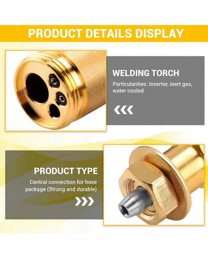 Kit de conversion de connecteur central MIG / soudeur Adaptateur central de connecteur européen