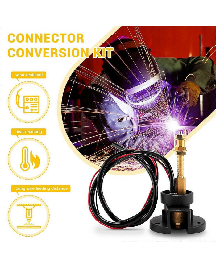Kit de conversion de connecteur central MIG / soudeur Adaptateur central de connecteur européen