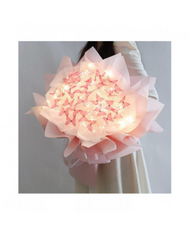 Nouveau coffret cadeau de bouquet de fleurs de papillons 33pc avec lumière LED de grandes idées de cadeaux pour la [...]