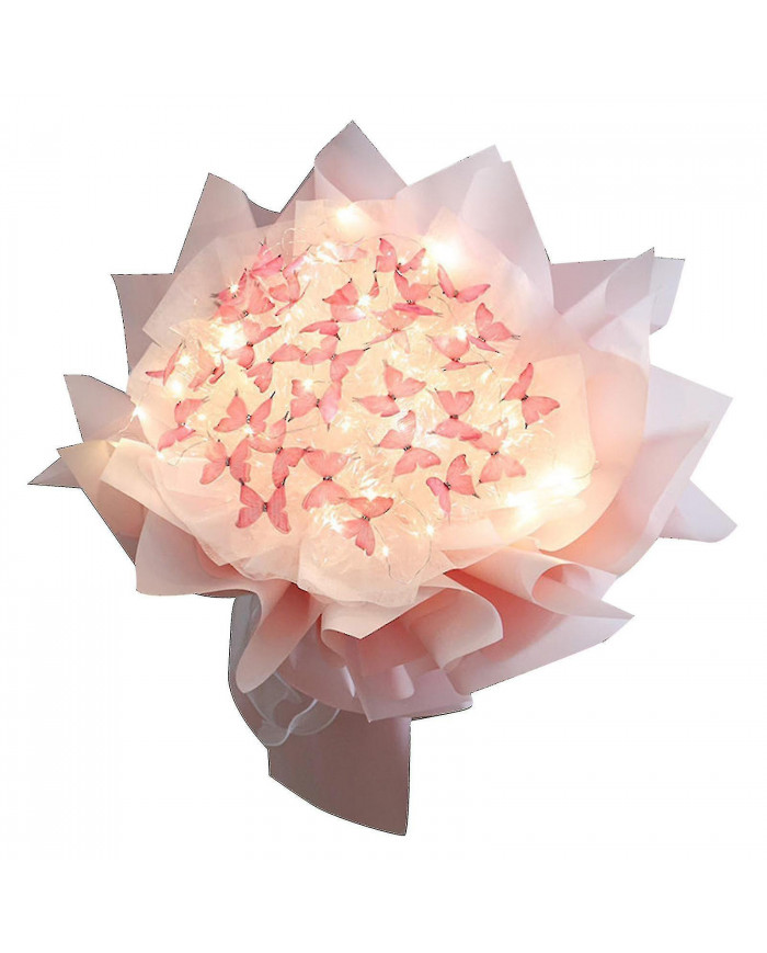 Nouveau coffret cadeau de bouquet de fleurs de papillons 33pc avec lumière LED de grandes idées de cadeaux pour la [...]