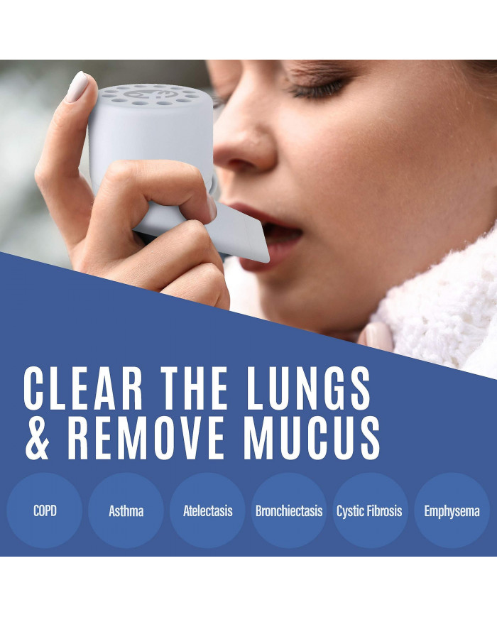 Dispositif d’expansion pulmonaire et de soulagement du mucus - Thérapie Opep de confiance - Aide à ouvrir les [...]