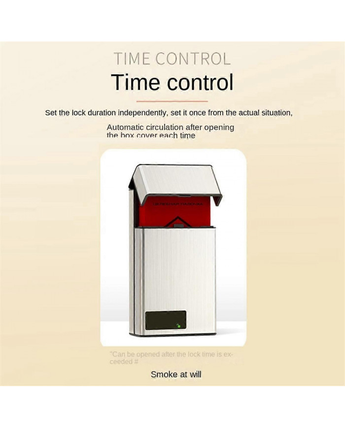 Boîte de verrouillage portable, Smart Box, artefact auxiliaire de contrôle de l’abandon du tabac, boîte de [...]