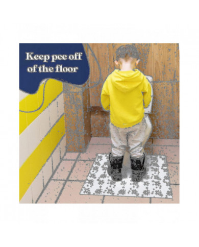 50 Pcs Jetable Toilette Commode Tapis Désodorisant Tapis De Toilette Imperméable Salle De Bain En U En Forme De [...]