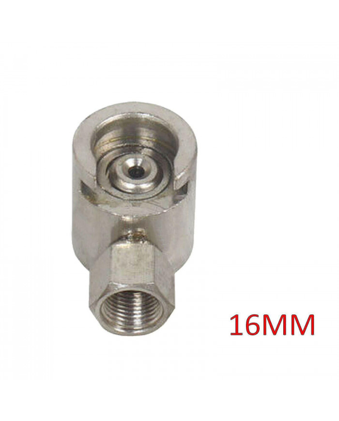 Accouplement coulissant de 16/22 mm pour couplage de mamelon de lubrification plate pour accessoires de presse à graisse