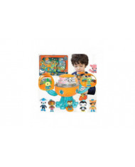 8 Pcs Octonauts Octopod Château Jouets Ensemble Action Figure Poupées Aventure Plsyset Barnacles Peso Kwazii Dashi [...]