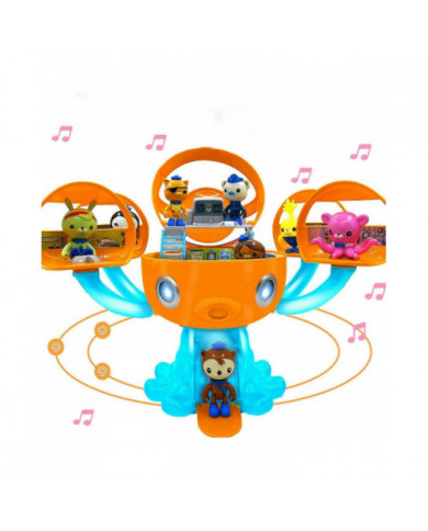 8 Pcs Octonauts Octopod Château Jouets Ensemble Action Figure Poupées Aventure Plsyset Barnacles Peso Kwazii Dashi [...]