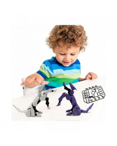 Figurine articulée T13, figurine articulée robot, figurine articulée T13 imprimée en 3D mobile multi-articulée, [...]