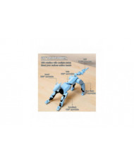 Figurine articulée T13, figurine articulée robot, figurine articulée T13 imprimée en 3D mobile multi-articulée, [...]