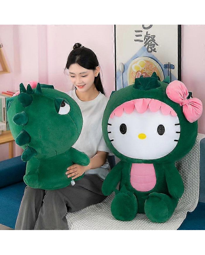 35/50/65cm Sanrio Kawaii Hello Kitty Dinosaur Peluche Toy Cartoon Doll Room Décoration Sleeping Throw Pillow [...]