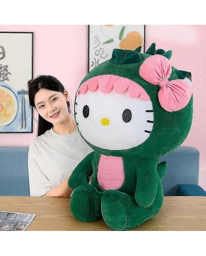 35/50/65cm Sanrio Kawaii Hello Kitty Dinosaur Peluche Toy Cartoon Doll Room Décoration Sleeping Throw Pillow [...]