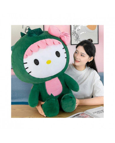 35/50/65cm Sanrio Kawaii Hello Kitty Dinosaur Peluche Toy Cartoon Doll Room Décoration Sleeping Throw Pillow [...]