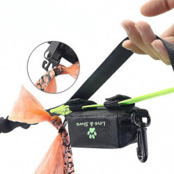 Distributeur de sacs à ordures pour animaux de compagnie sortir sac de caca de chien pack de collation