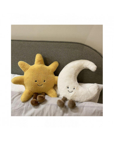2023 New Fun Sun And Moon Plush Toy Home Decoration Christmas Gift