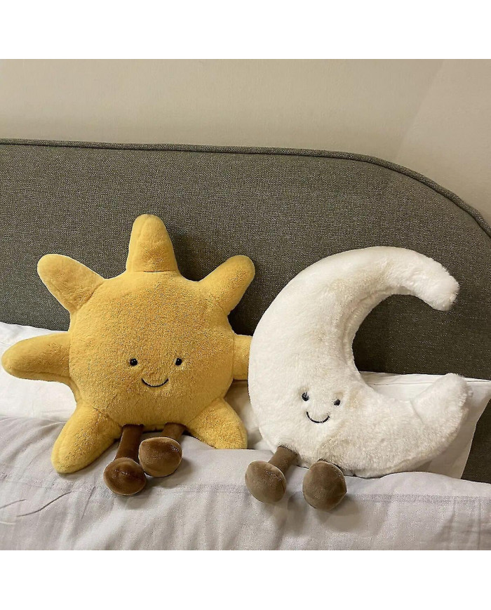 2023 New Fun Sun And Moon Plush Toy Home Decoration Christmas Gift