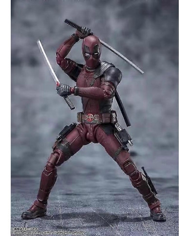 Jouet Home Decor Deadpool 2 Deadpool Marvel 6" SHF Action Figure Modèle Ornements de bureau Cadeaux