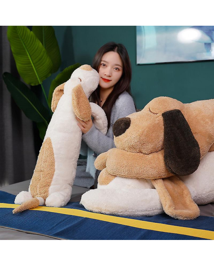 100/130/150cm Énorme Corps Doux Long Chien Peluche Oreiller Rembourré Animal Décoration Canapé Coussin Enfants [...]
