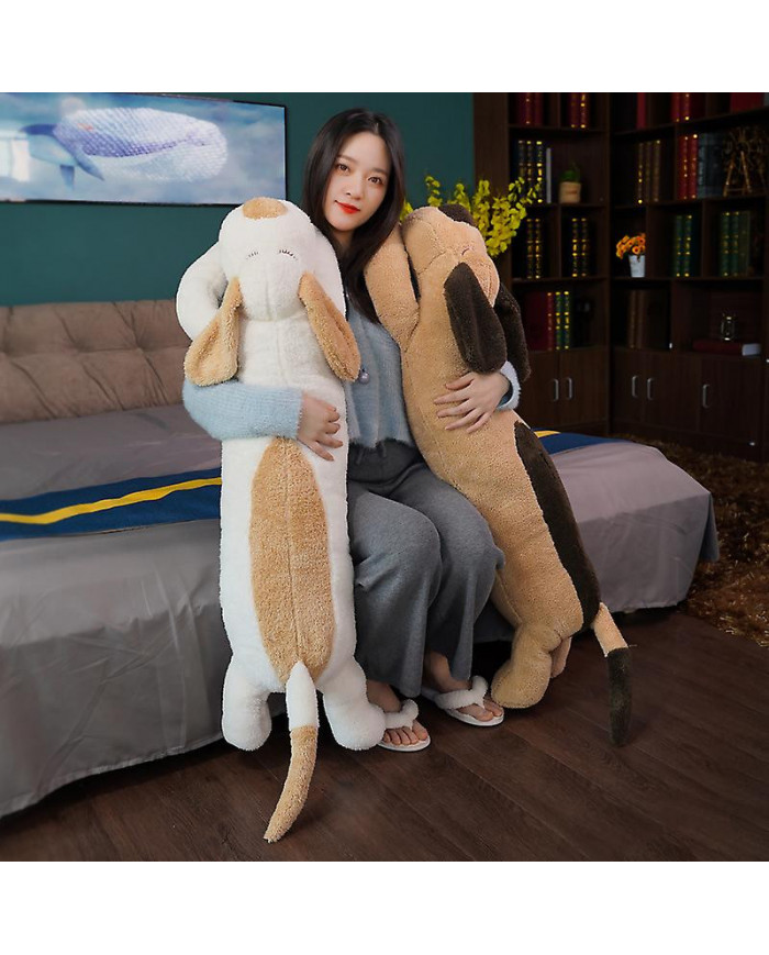 100/130/150cm Énorme Corps Doux Long Chien Peluche Oreiller Rembourré Animal Décoration Canapé Coussin Enfants [...]