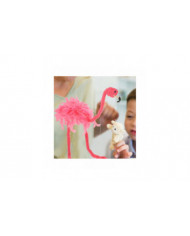 Flamingo Marionette Puppet Plush Animals Marionette Puppet Interactive Puppet