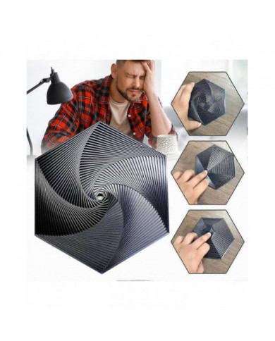 Fractales Fidgets Hexagones Spirales Jouet sensoriel Drôle imprimé en 3D Jouet de soulagement du stress pour [...]