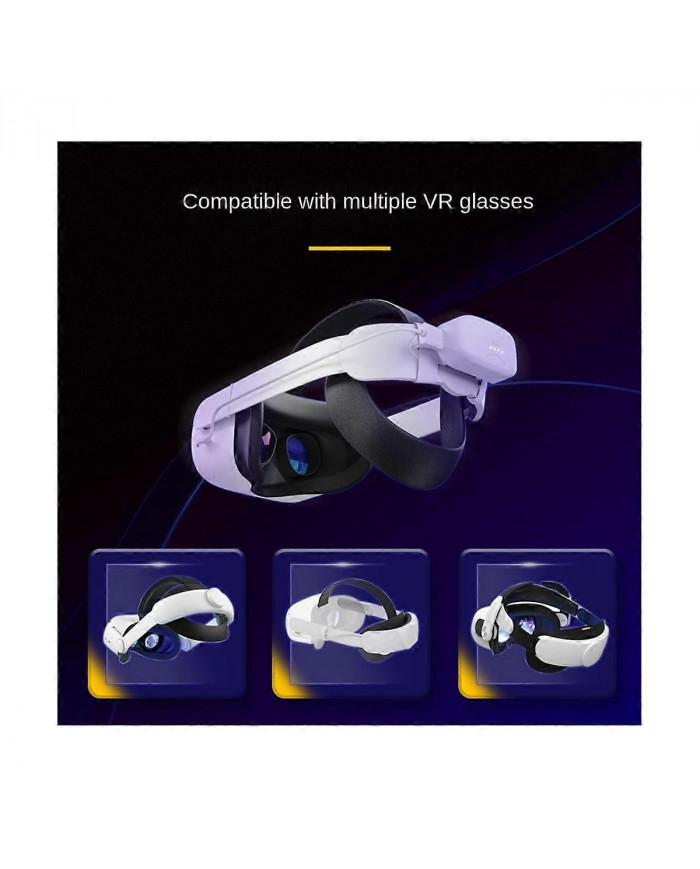 Banque de chargeur de sangle de tête de batterie pour Quest 2 Charge rapide de sangle d’élite réglable pour [...]