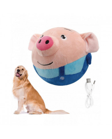 Jouet en peluche mobile actif pour animaux de compagnie, jouets électroniques interactifs pour chiens [...]
