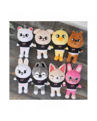 8 PCS Skzoo Peluches Stray Kids Peluche Jouets Set 8 pouces Mignon Peluche Animaux Jouet Stray Kids Idées pour les [...]