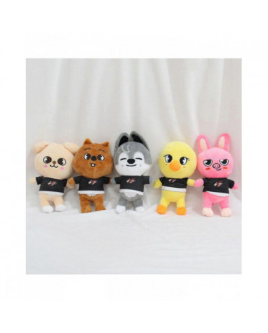 8 PCS Skzoo Peluches Stray Kids Peluche Jouets Set 8 pouces Mignon Peluche Animaux Jouet Stray Kids Idées pour les [...]