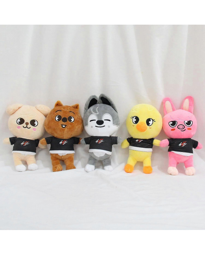 8 PCS Skzoo Peluches Stray Kids Peluche Jouets Set 8 pouces Mignon Peluche Animaux Jouet Stray Kids Idées pour les [...]