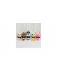 8 PCS Skzoo Peluches Stray Kids Peluche Jouets Set 8 pouces Mignon Peluche Animaux Jouet Stray Kids Idées pour les [...]