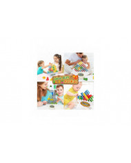 64pcs Tetra Tower Balance Stacking Blocks Game, Jeux de société pour 2 joueurs + Jeux de famille