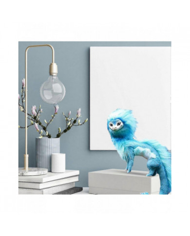 Dragon Doll The Last Dragon Peluche Toy, Raya Dragon Cuddly Toy 50cm Option multicolore