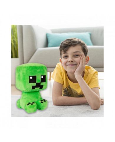 Crafter Creeper Plush Animal Doll, Soft Hug Pillow Toys, Green, for Video Game Fans