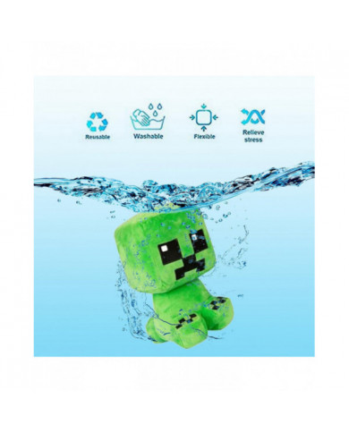Crafter Creeper Plush Animal Doll, Soft Hug Pillow Toys, Green, for Video Game Fans