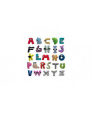 Alphabet Lore peluche jouet, animaux en peluche préscolaires et jouets, poupées en peluche pour enfants et adultes A