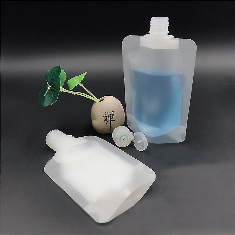 Sac distributeur de lotion de 10 pièces, sac réutilisable réutilisable de voyage étanche