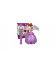 Frozen Princess Electric Dancing Toy Elsa Anna Poupée avec ailes Poupée mobile Projection Rotative Light Music [...]