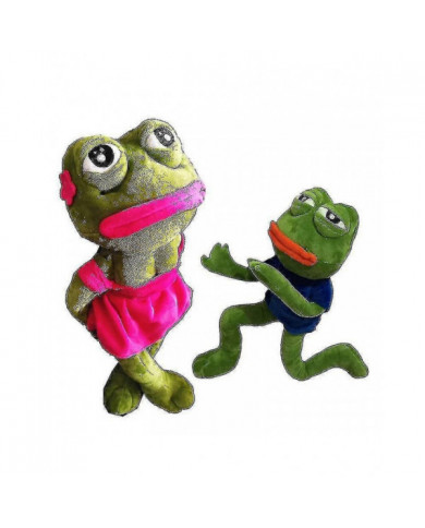 45cm Triste Grenouille Peluche Jouet Doux Oreiller Rembourré Expression Magique Pepe La Triste Grenouille Animal [...]