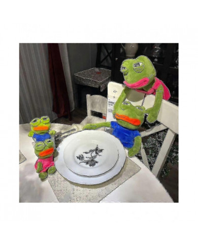 45cm Triste Grenouille Peluche Jouet Doux Oreiller Rembourré Expression Magique Pepe La Triste Grenouille Animal [...]