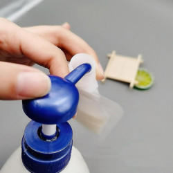 Sac distributeur de lotion de 10 pièces, sac réutilisable réutilisable de voyage étanche